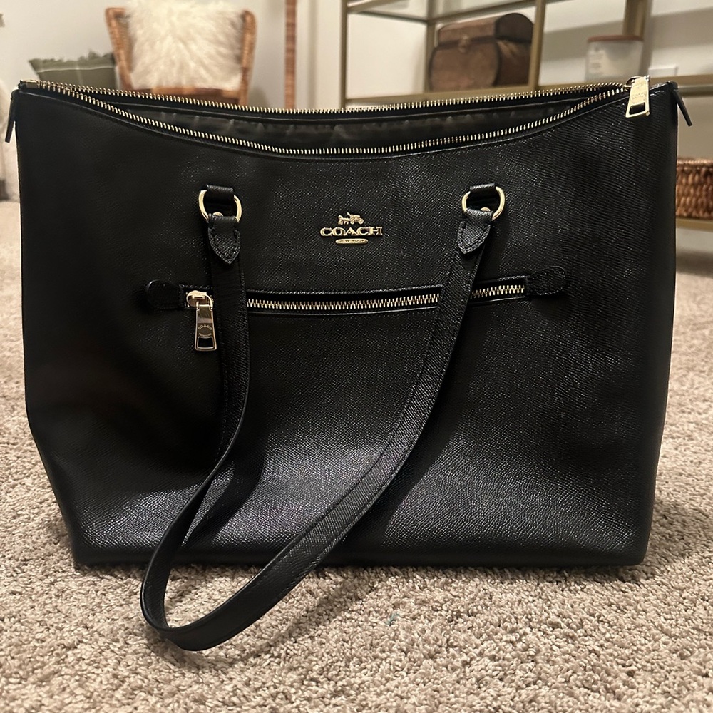 COACH black purse